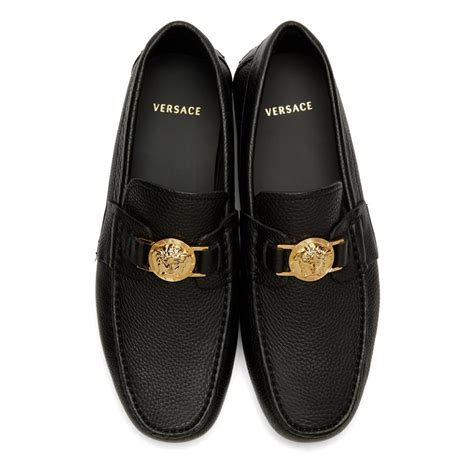 versace mens slippers cheap|versace collection men's loafers shoes.